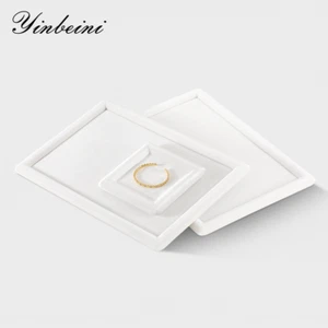 Yinbeini Ring Earrings Bracelet Necklace Display Storage Tray Jewelry Organizer - Picture 1 of 122