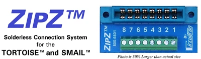 Circuitron 800-6606 ZipZ Solderless Connection System for Tortoise / Smail  6 Pk - Image 1 of 4