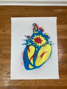 Gregory Siff Original Art Painting Print Street Fine El Mac Retna Banksy Kaws - Picture 1 of 7