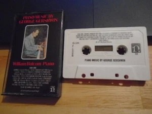RARE OOP Piano Music by George Gershwin CASSETTE TAPE William Bolcom classical ! - Picture 1 of 2
