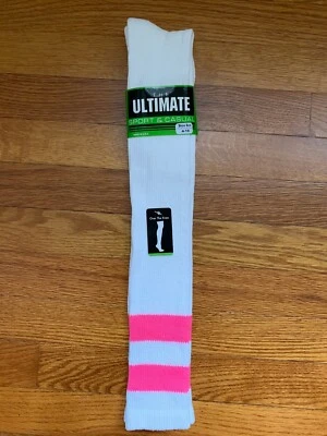 Ultimate Cotton Striped Long Socks Over The Knee  27.5" - Image 1 of 4