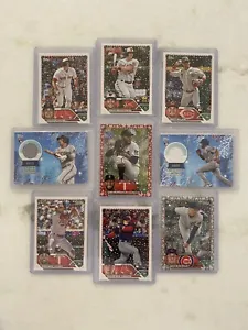 2023 Topps Holiday - Short Prints, Relics, Metallic Parallels, Rookies - Picture 1 of 126