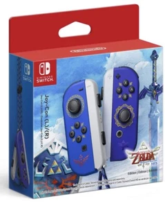 🔥SHIPS TODAY!🔥Nintendo Switch Joy-Con Legend of Zelda: Skyward Sword HD NEW - Picture 1 of 3
