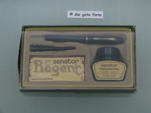 SENATOR REGENT - -- Juego de pluma estilográfica de pistón - muelle de iridio M -- - - Imagen 1 de 5