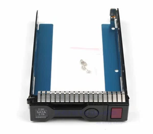 8 x cadre caddy disque dur HP 3,5 pouces SAS / SATA G8 G9 DL360 DL380 651314-001 - Photo 1/7