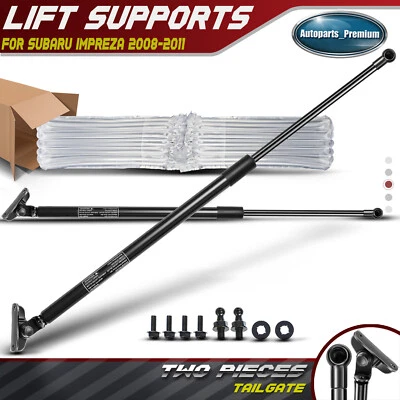 2xRear Hatch Lift Supports Shocks Struts for Subaru Impreza 2008-2011 63269FG030 - Image 1 of 4