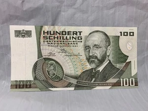 Billete de 100 cien chelines Austria 1984 circulado - Imagen 1 de 6