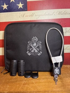 Springfield Armory Fábrica Cremallera Suave Pistola Bolsa Estuche Grande 9 X 11 Bloqueo/Agarres - Imagen 1 de 6