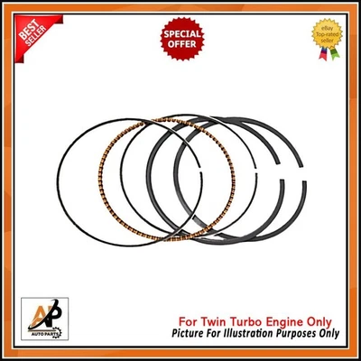 FOR LAND ROVER JAGUAR 2.0 D 204DTA TWIN TURBO PISTON RING SET OVERSIZE (0.5) NEW - Image 1 of 4