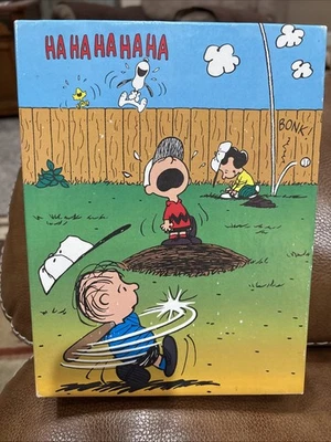 Golden Peanuts Baseball Charlie Brown Lucy Linus Snoopy 63 Pc Puzzle COMPLETE - Image 1 of 4