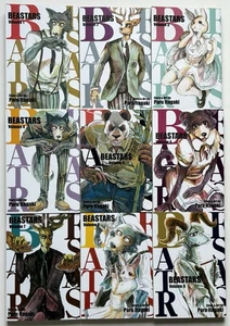 BEASTARS Paru Itagaki Manga Lot Volume 1-9 Viz Media English Language - Picture 1 of 8