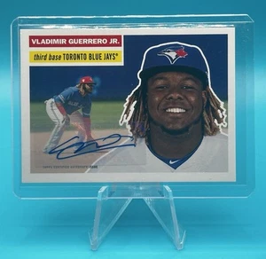 Topps Choice 2020 Vlad Guerrero Jr. 3rd Base Jays REAL AUTO 24/25 TC-1 ALDS MVP! - Picture 1 of 4