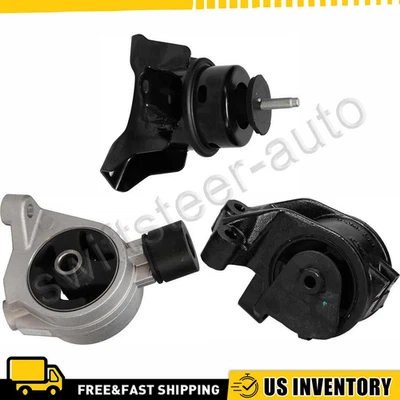 Front Engine & Trans Mount Set 3PCS 2006-2016 for Kia Sedona / Hyundai Entourage - Image 1 of 4