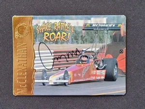 1995 Action Packed NHRA Cory McClenathan Signed Racing Card, 383/500 - Picture 1 of 2
