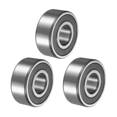 3Pcs 3305-2RS/5305-2RS 25x62x25.4mm Sealed Angular Contact Ball Bearing - Image 1 of 4