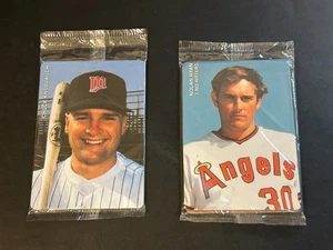 1992 Mothers Cookie Lot of 2 Nolan Ryan Chuck Knoblauch Unopened Combined Ship - Bild 1 von 2