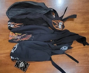 Vintage Skull Cap Lot Of 4 Jack Daniels Orange County Choppers Harley-Davidson  - Picture 1 of 12