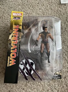 Marvel Select 8 Inch Action Figure - Exclusive Brown Costume Unmasked Wolverine - Bild 1 von 2