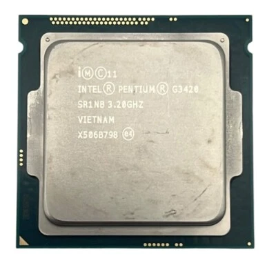 Intel Pentium G3420 3.20GHz Dual-Core CPU Processor SR1NB LGA1150 Socket - Image 1 of 2