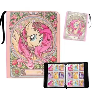 Portatarjetas Carpeta Álbum Colección My Little Pony Coleccionable TCG Tarjetas Estuche - Imagen 1 de 9