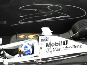 McLaren Signed David Coulthard 1998 Mp 4/13 Formula 1 Toy Car Mercedes Autograph - Picture 1 of 12