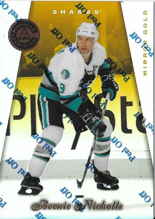 1997-98 Pinnacle Certified BERNIE NICHOLLS Mirror Gold parallel card #109 - Image 1 of 1