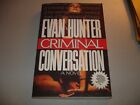 Criminal Conversation By Evan Hunter (Pb, 1994) 1St/1St Arc Extremely Rare
