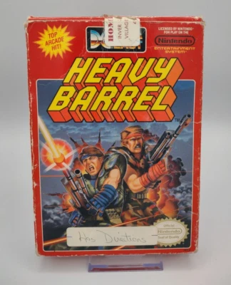 Heavy Barrel (Nintendo Entertainment System, 1990) - CIB - Auténtico - Probado Foto 1 de 4