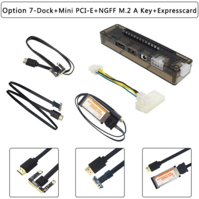 PCI-E EXP GDC External Laptop Video Card Dock Graphics Card Laptop Docking Stati - Image 1 of 4