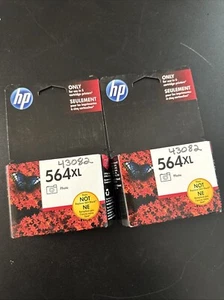 GENUINE HP 564XL Photo Black Ink 2-Pack for Photosmart 7510 7515 7520 7525 B8550 - Picture 1 of 4