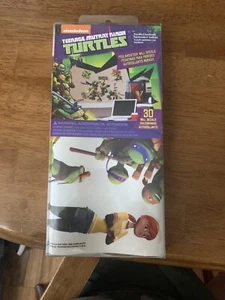 Teenage Mutant Ninja Turtles Wall Decal Stickers 30pc. / NEW SEALED - Picture 1 of 2