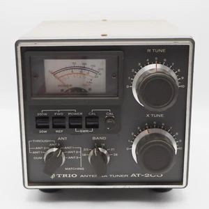 Kenwood TRIO AT-200 Ham Radio Antena Tuner HF 1,8 ~ 28MHz 200W / 1-dniowa wysyłka - Zdjęcie 1 z 24