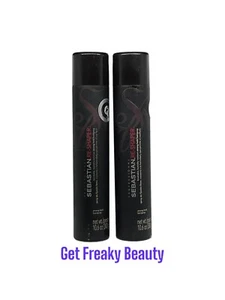 2 PACK. 10.6 oz. Sebastian Re-Shaper Brushable, Strong Hold Hairspray. Reshaper.