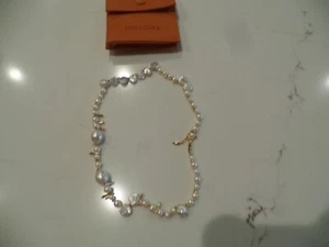 New Latest MISSOMA Mixed Pearl Statement Beaded Bracelet 18K gold plated. - Picture 1 of 5