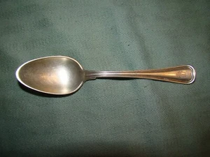 GORHAM STERLING SILVER OLD FRENCH TABLESPOON  MONOGRAM OLD BACKSTAMP - Picture 1 of 3