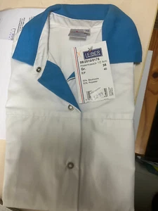 Leiber Hosenkasack 1/2 08/2510/0176 Weiss/Hellblau Größe 38 - Bild 1 von 2