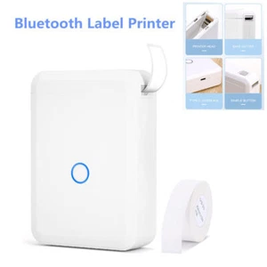 NIIMBOT D110 Etikettendrucker Bluetooth Thermodrucker Labeldrucker Android/iOS - Afbeelding 1 van 12