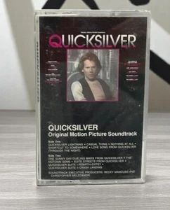 Quicksilver Original Motion Picture Soundtrack Cassette Tape 1986 Atlantic - Picture 1 of 6