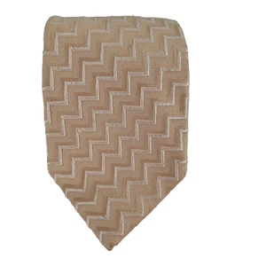 Ermenegildo Zegna Italy Mens 100% Silk Neck Tie Steps 58L 3.5W TI44 - Picture 1 of 7