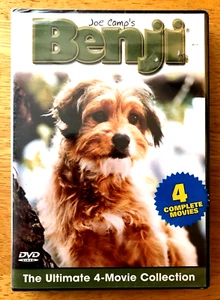 BENJI: THE ULTIMATE 4-MOVIE COLLECTION (2008) 2-DISC DVD SET—NEW & SEALED - Picture 1 of 2