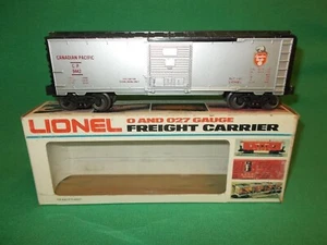 Lionel Spur 0 #9442 Canadian Pacific Box Car um 1981 gefederte LKW Spur O. - Bild 1 von 7