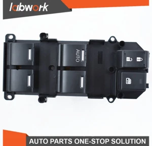Labwork Window Master Control Switch For 2008-2012 Honda Accord Black Left Power - Bild 1 von 12