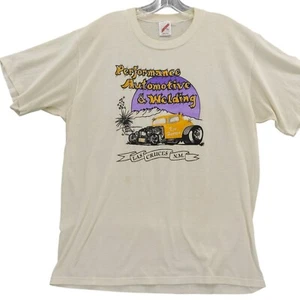 vtg 80s TShirt Performance Automotive & Welding Las Cruces 50/50 Single Stitch - Picture 1 of 8