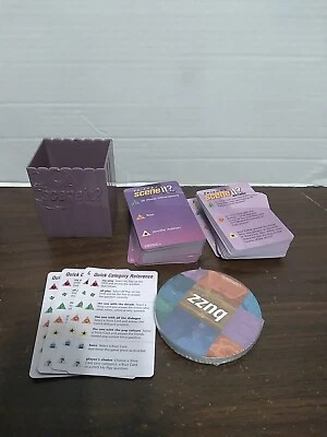 Scene it Friends Edition 2005 DVD Game - Replacement Trivia & Buzz Cards - Image 1 of 4