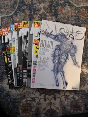 Mojo: The Music Magazine - Ten Issues From 2016 - Includes 3 CDs - Image 1 of 4