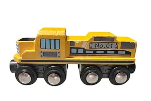 Geoffrey TOYS R US Train Engine NO. 1 Holzeisenbahn magnetisch 2003 Vintage 4,25" L - Bild 1 von 4