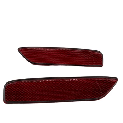 Left&Right Pair Rear Tail Lamp Reflectors for Mitsubishi Mirage & G4 2021-2024 - Image 1 of 4