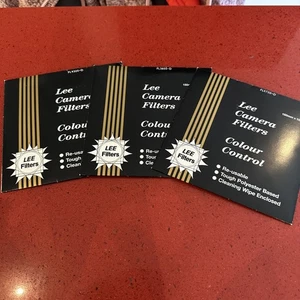 Lee Camera Filters 150mm X 150mm  Blue Pink And Purple - Picture 1 of 5