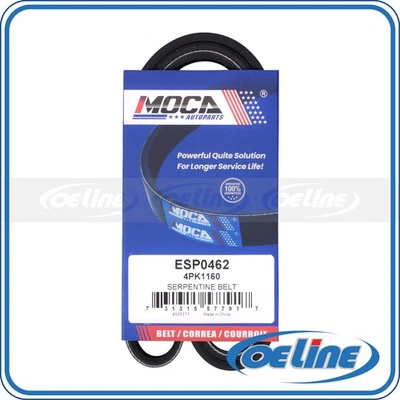 4PK1160 Serpentine Belt for 2011-2016 Honda CR-Z 1.5L 2010-2014 Insight 1.3L - Image 1 of 4