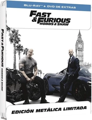 Fast & Furious: Hobbs & Shaw - Edición especial metal (BD + DVD Extras) [Blu-ray - Image 1 of 4